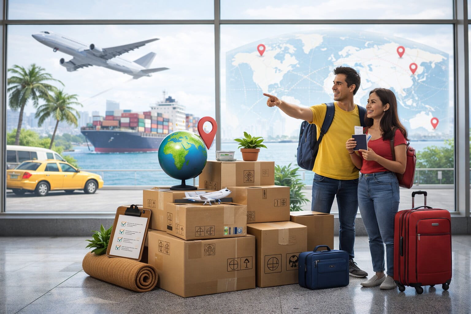International relocation services