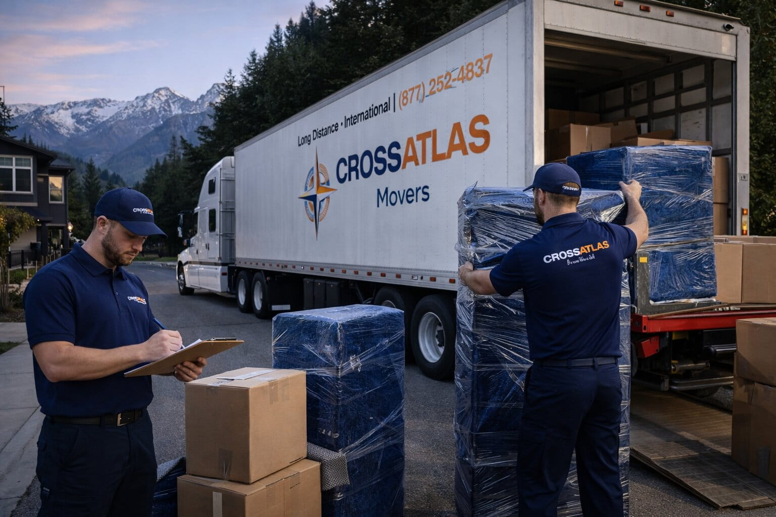 Vancouver to Grande Prairie Movers