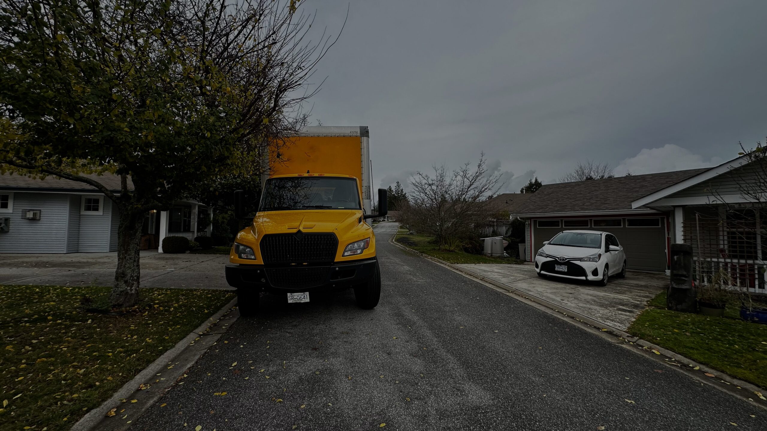 Vancouver to Cranbrook movers carefully loading furniture for a long-distance relocation